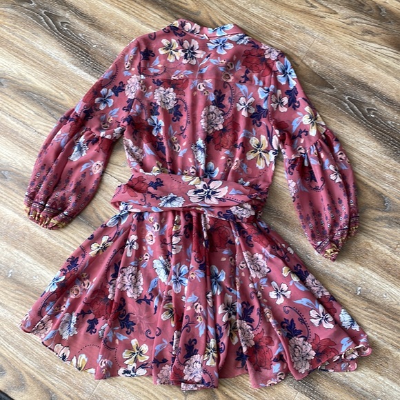 MISA Los Angeles Serina Floral Mini Dress - Picture 15 of 16